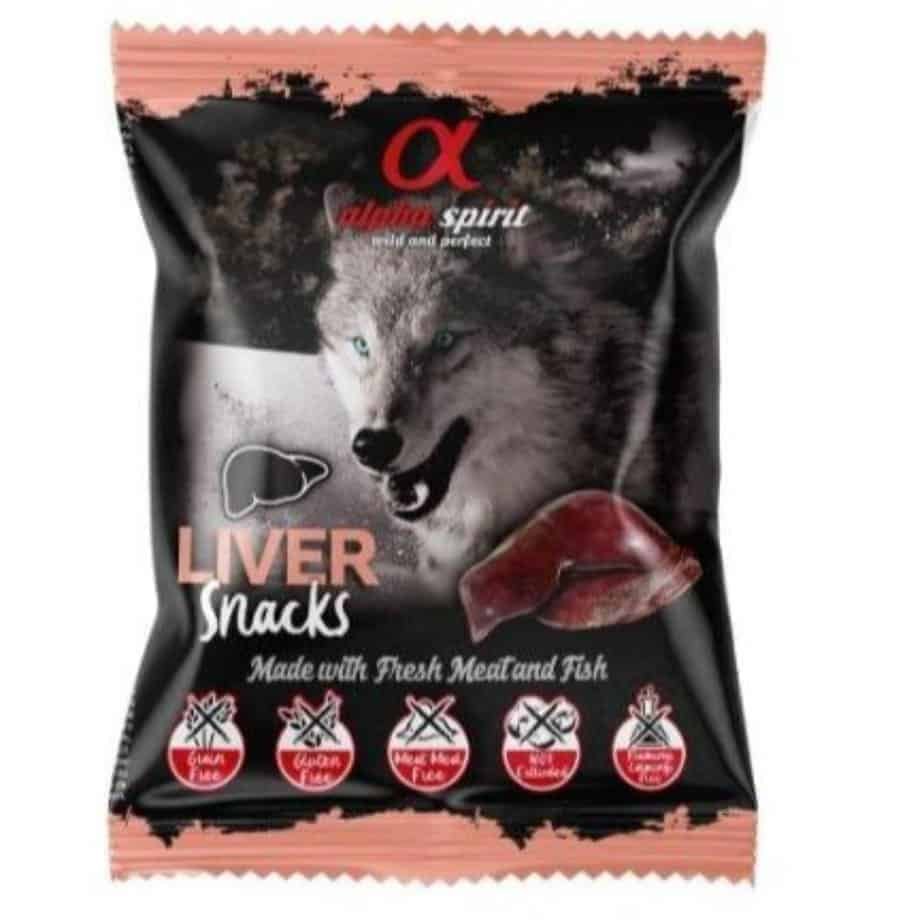 A/S SNACKS DOG Minkšti Skanėstai Šunims Su Kepenėlėmis 50g