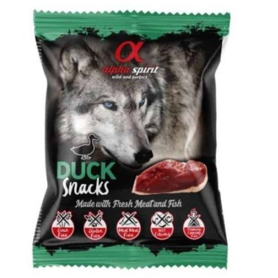 ALPHA SPIRIT SNACKS DOG Minkšti Skanėstai Šunims Su Antiena 50g