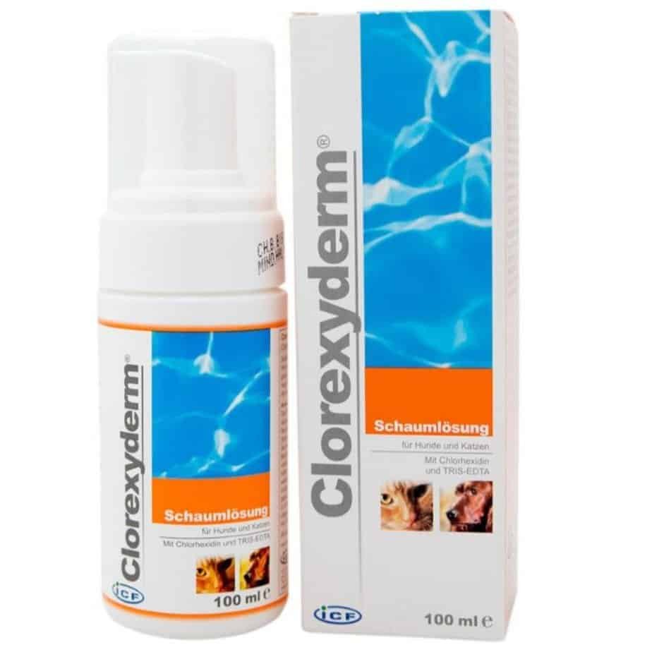 Clorexyderm antibakterinės putos šunims ir katėms