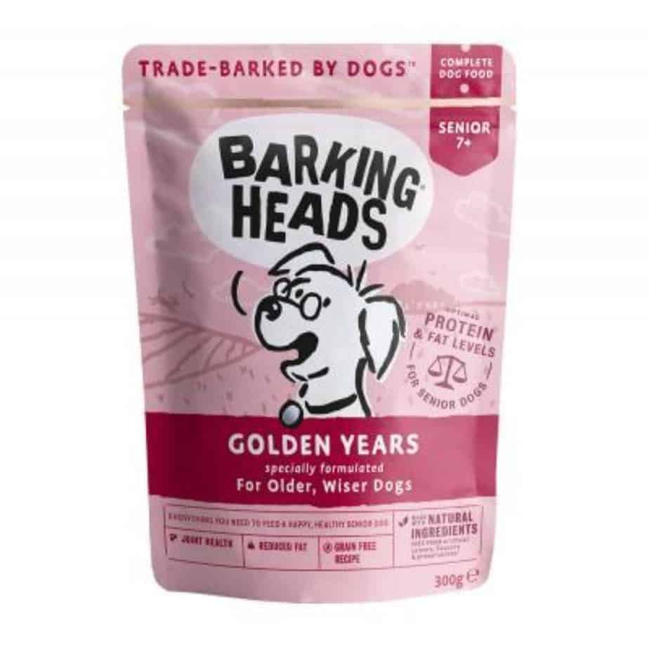 BARKING HEADS Wet Golden Years senjorams 10x300g