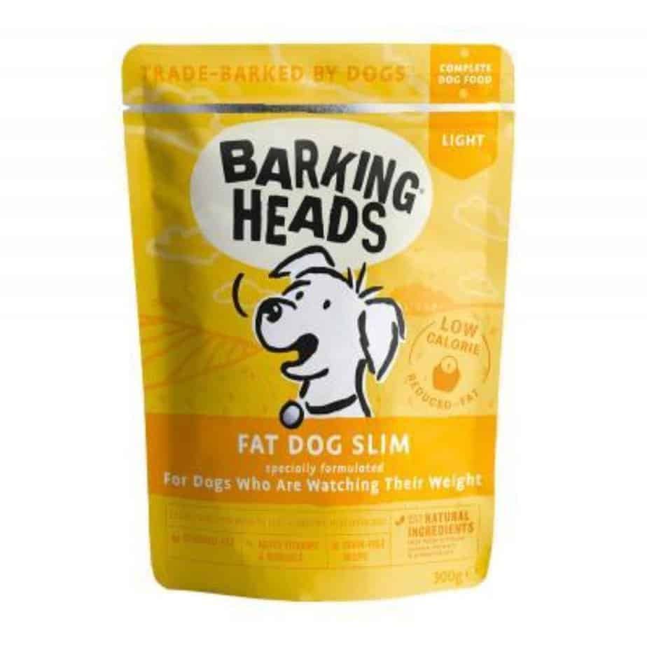 BARKING HEADS Wet Fat Dog Slim lieknėjantiems šunims 10x300g