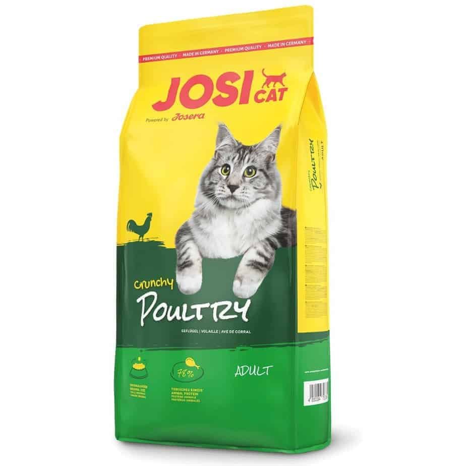 Sausas maistas katėms - JosiCat Crunchy Poultry 10 Kg