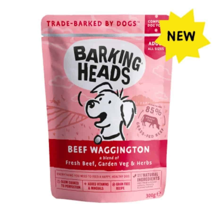 BARKING HEADS Beef Wagginkton Konservai Su Jautiena 10x300g