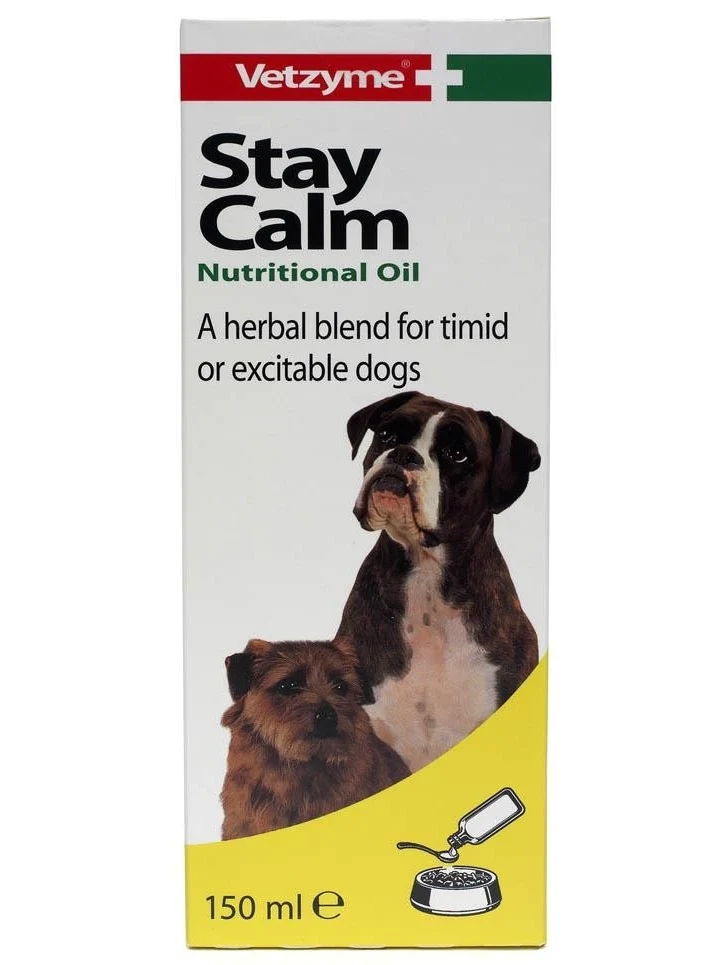 VETZYME STAY CALM - RAMINANTIS ALIEJUS ŠUNIMS 150 ML