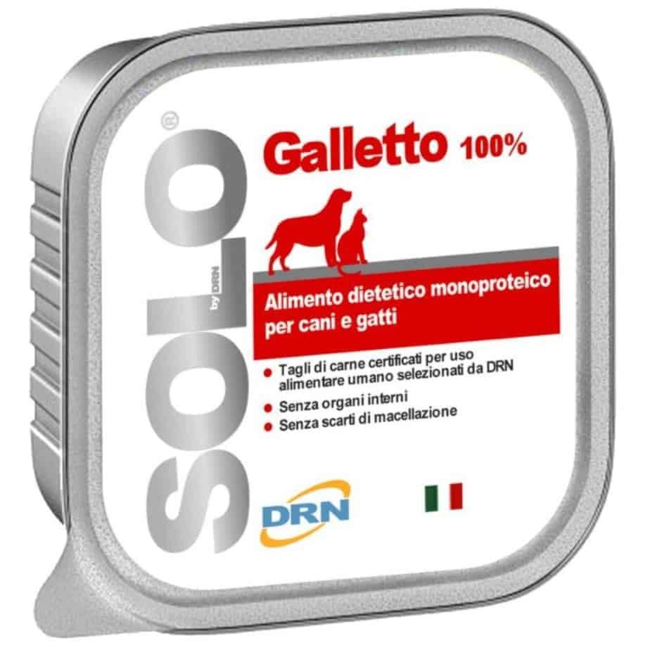 Solo konservai šunims ir katėms "Galletto" su vištiena