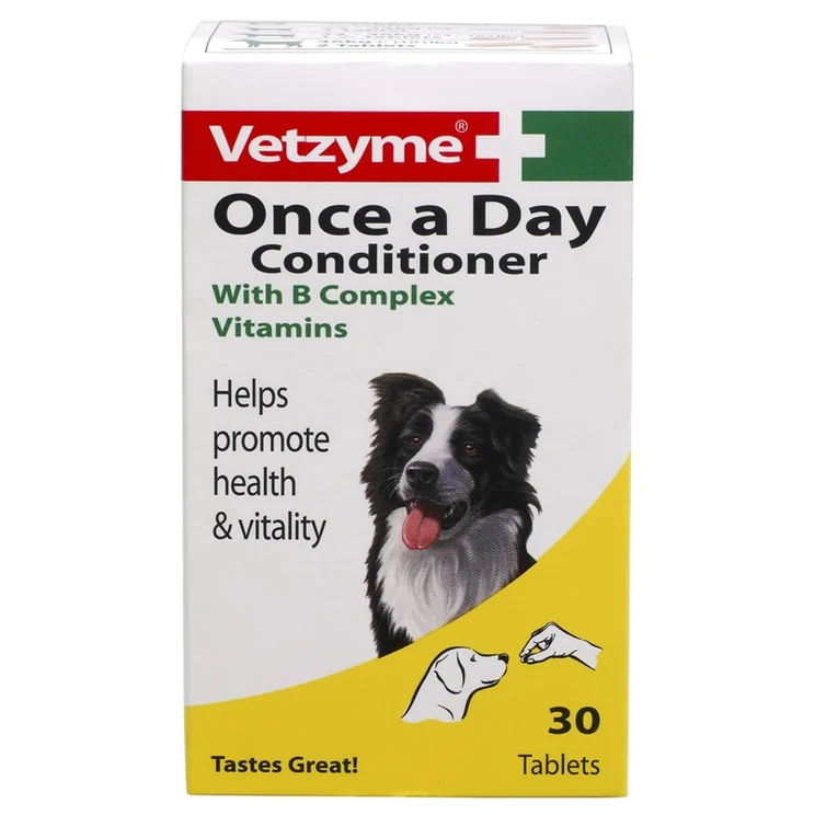 VETZYME PAPILDAS ŠUNIMS „Once a Day”, tabletės N30