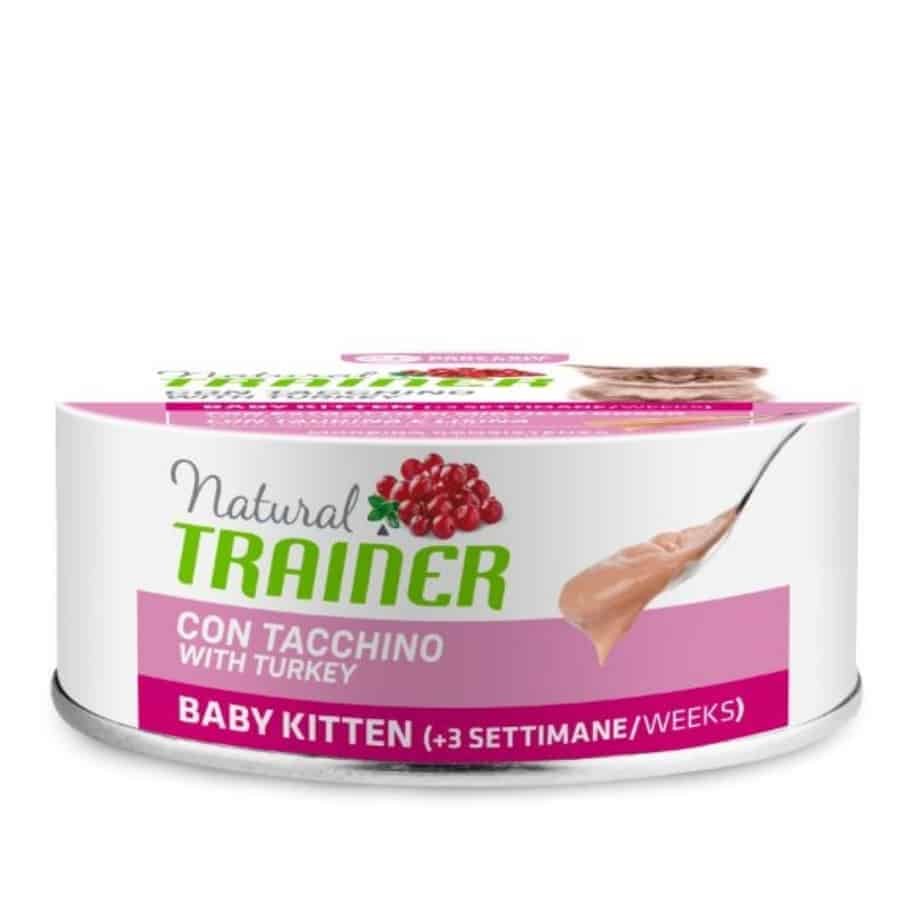 NT Cat Baby Kitten Turkey Konservai Kačiukams 5x80g