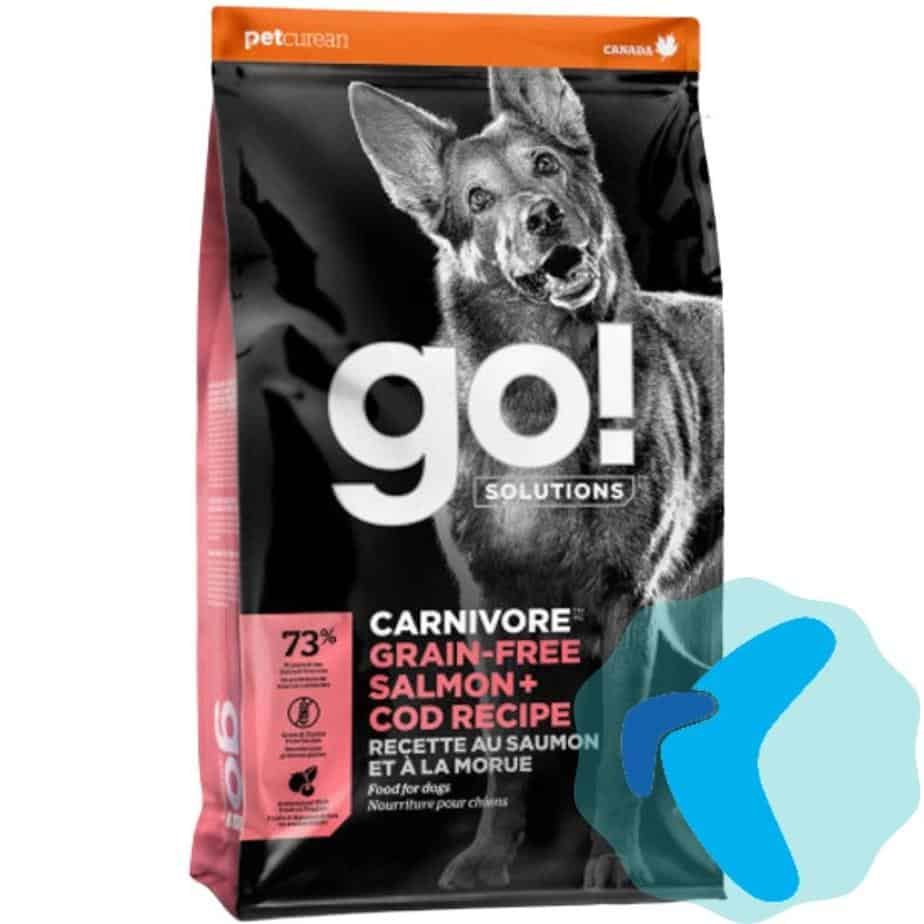 Go! SOLUTIONS CARNIVORE GRAIN FREE receptas suaugusiems šunims su lašiša ir menke 10 kg