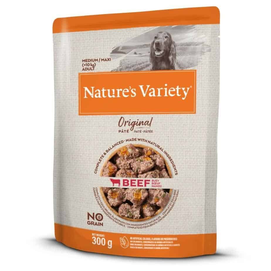 Nature's Variety KONSERVAI MED/MAX ADULT šunims su jautiena 300g