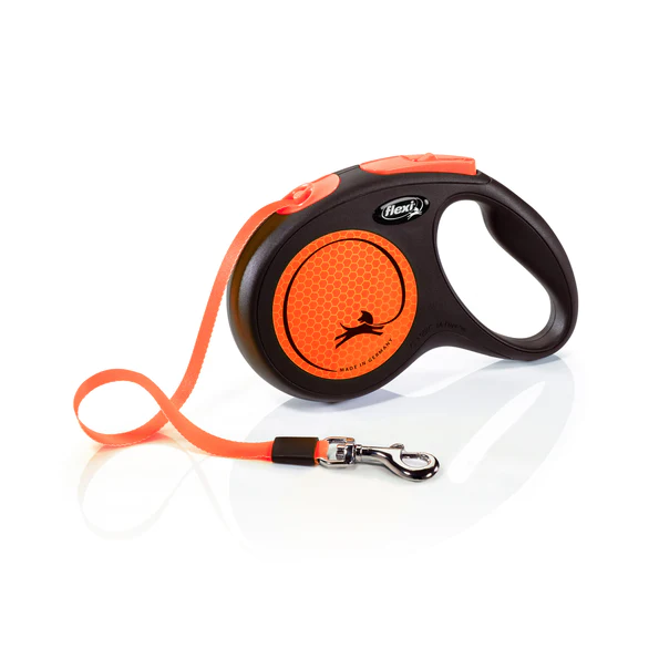 Flexi Pavadėlis NEW CLASSIC NEON (JUOSTA)