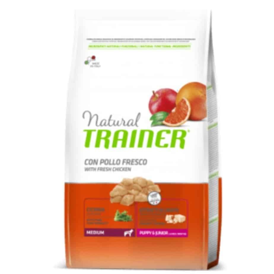 TRAINER NATURAL PUPPY MEDIUM Šuniukams SU VIŠTIENA 3kg