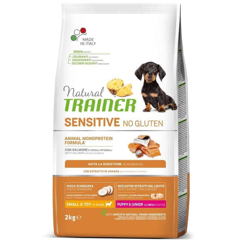 NT DOG SENSITIVE NO GLUTEN PUPPY&JUNIOR MINI SALMON LAŠIŠA