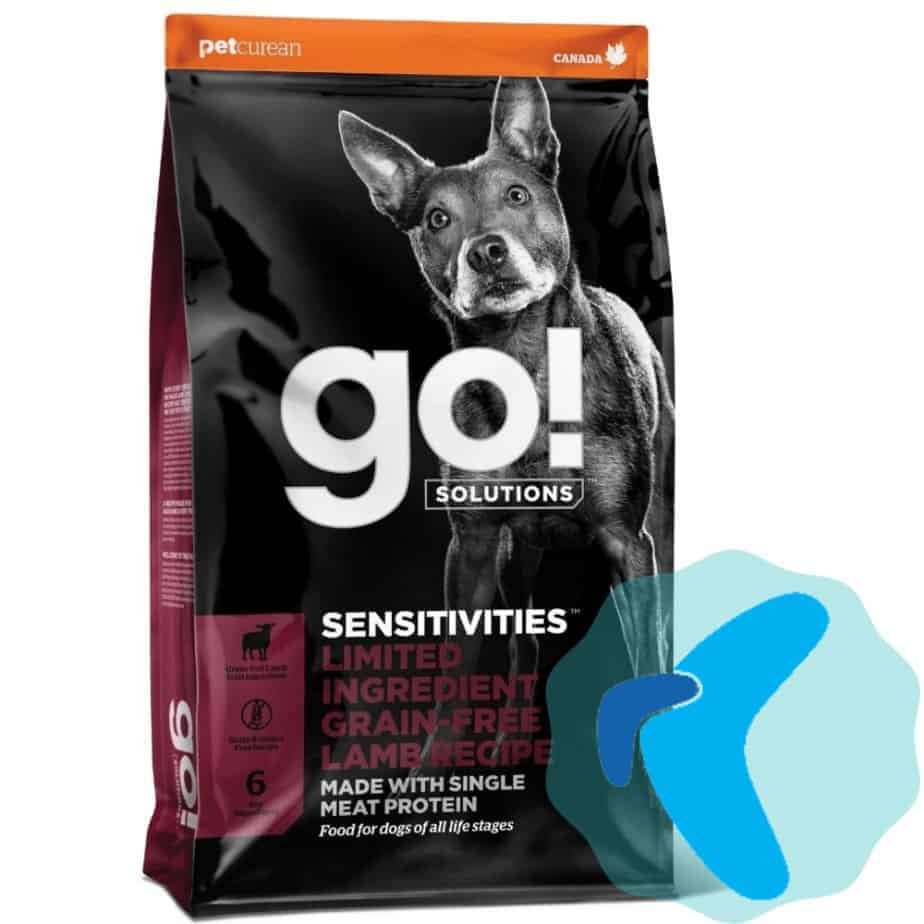 Go! SOLUTIONS SENSITIVITIES GRAIN FREE suaugusiems šunims ir šuniukams su ėriena