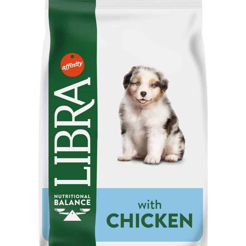 LIBRA DOG PUPPY Sausas maistas šuniukams Su Vištiena 10kg