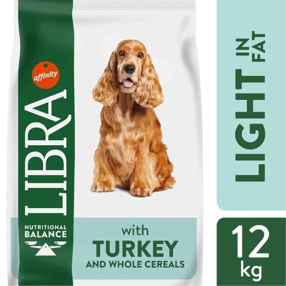 LIBRA DOG LIGHT Sausas maistas šunims Su Kalakutiena 12kg