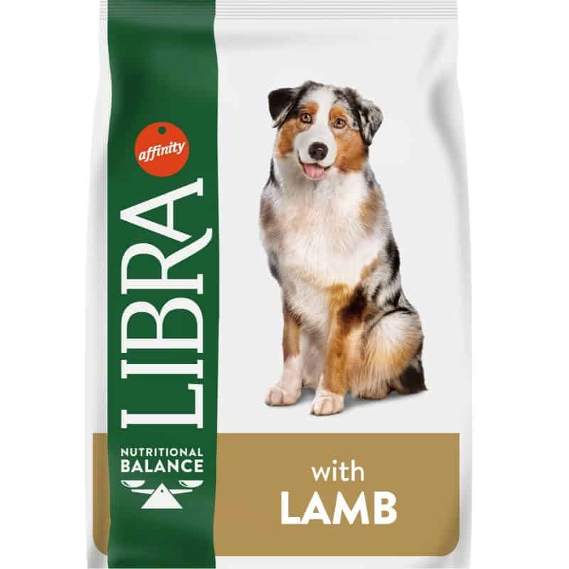 LIBRA DOG LAMB Sausas maistas šunims Su Ėriena 12 kg