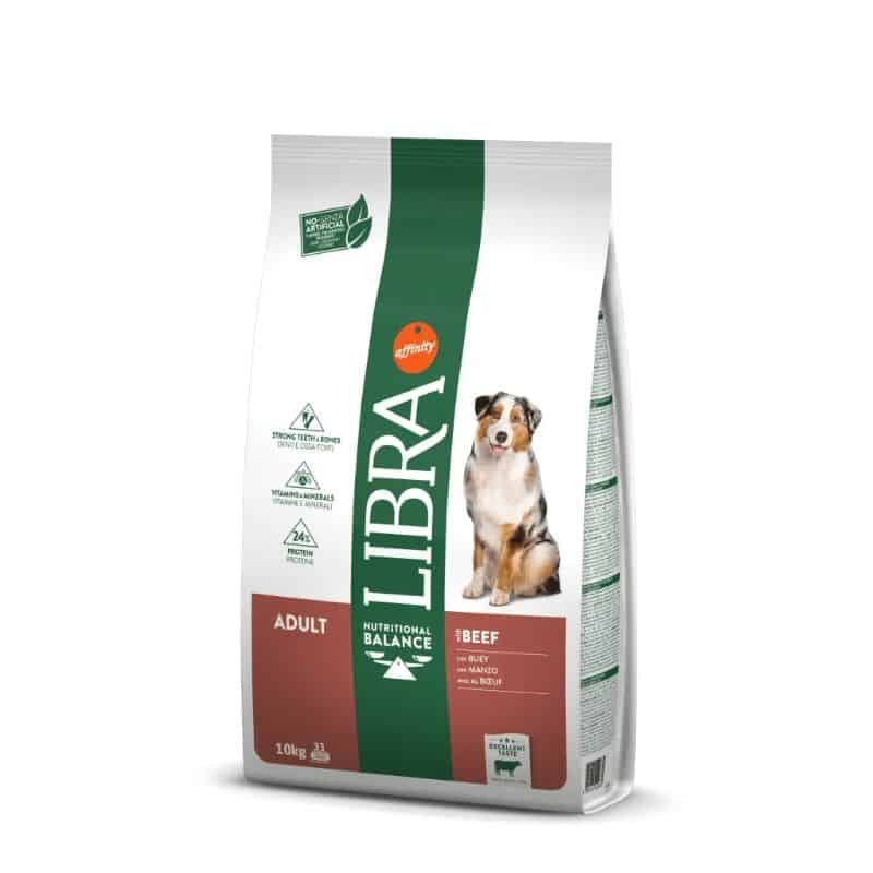 LIBRA DOG BEEF Sausas maistas šunims Su Jautiena 12 kg