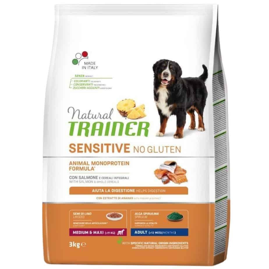 NT DOG SENSITIVE NO GLUTEN ADULT M/M SALMON SU LAŠIŠA