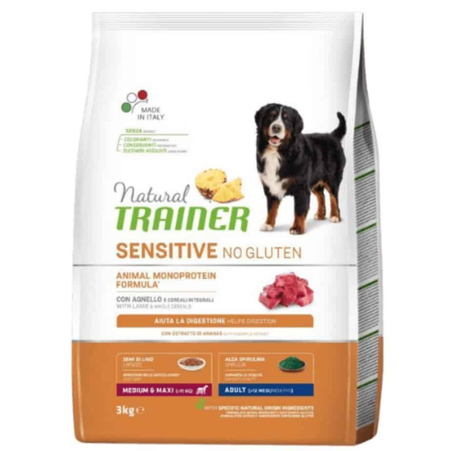 NT ADULT DOG SENSITIVE NO GLUTEN M/M LAMB SU ĖRIENA