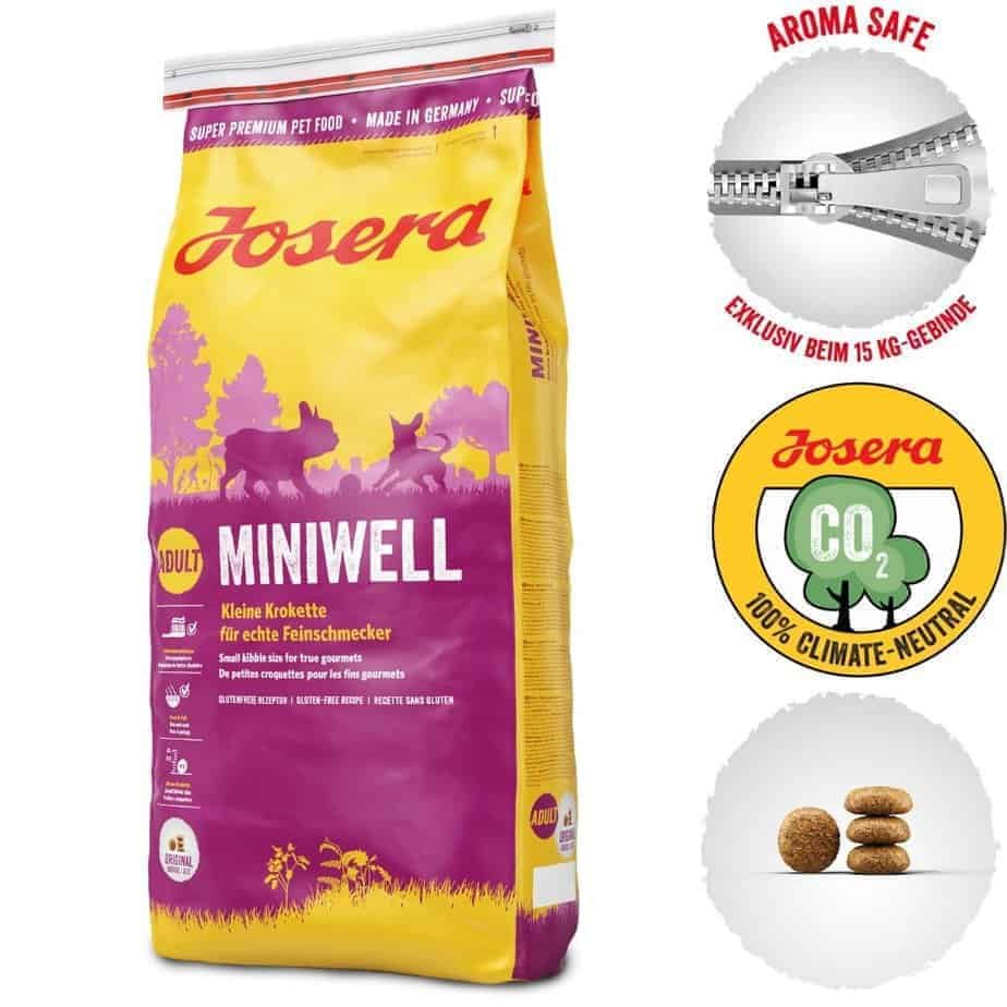 Sausas maistas šunims Josera - Miniwell 10 Kg