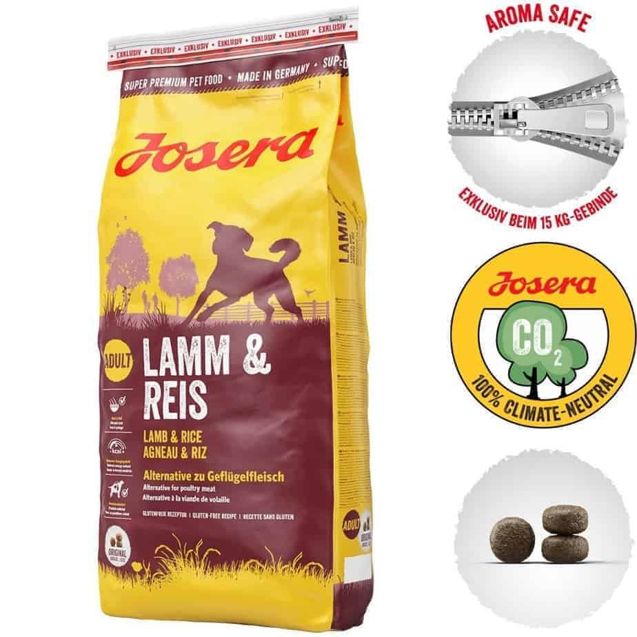 Sausas maistas šunims Josera - Lamb&Rice 12.5 Kg