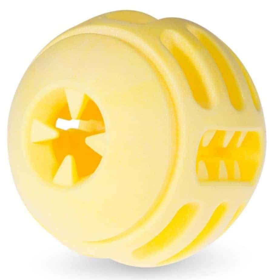 VDG TPR Vanilla Yellow Ball Kamuoliukas Šuniui 8cm