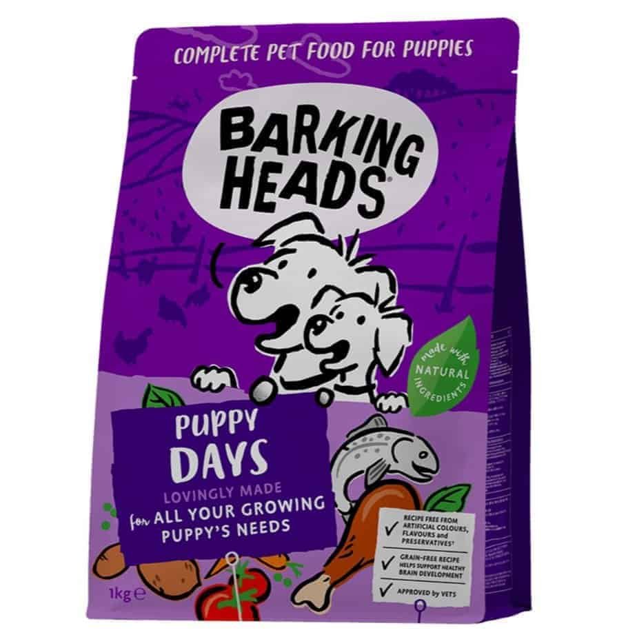 BARKING HEADS Puppy Days šuniukams Su Kalakutiena