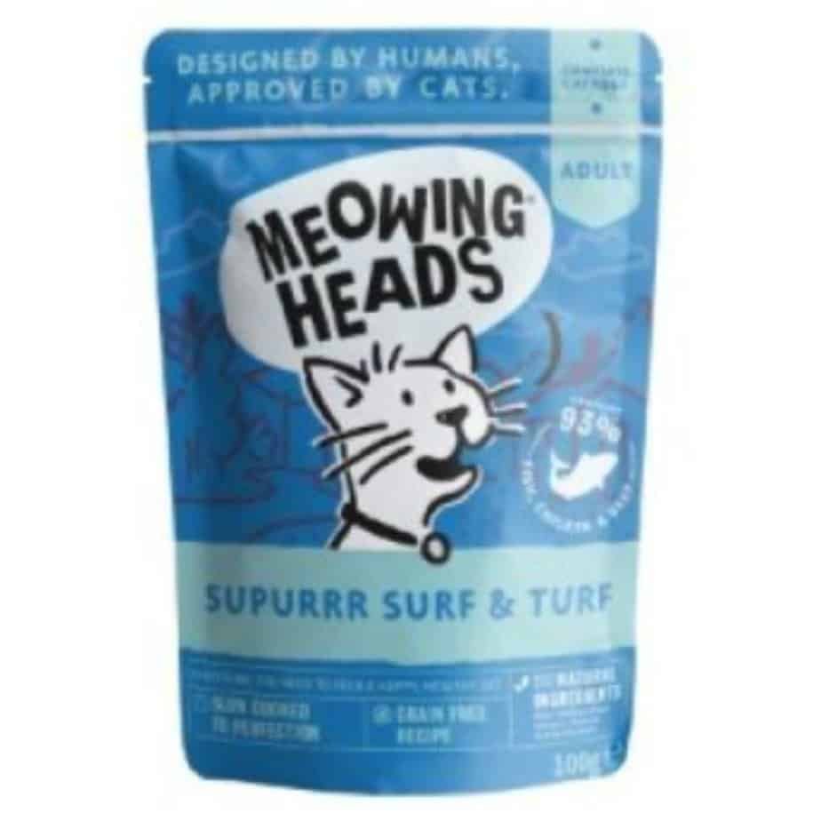 MEOWING HEADS Konservai Katėms Su Tunu 10x100g