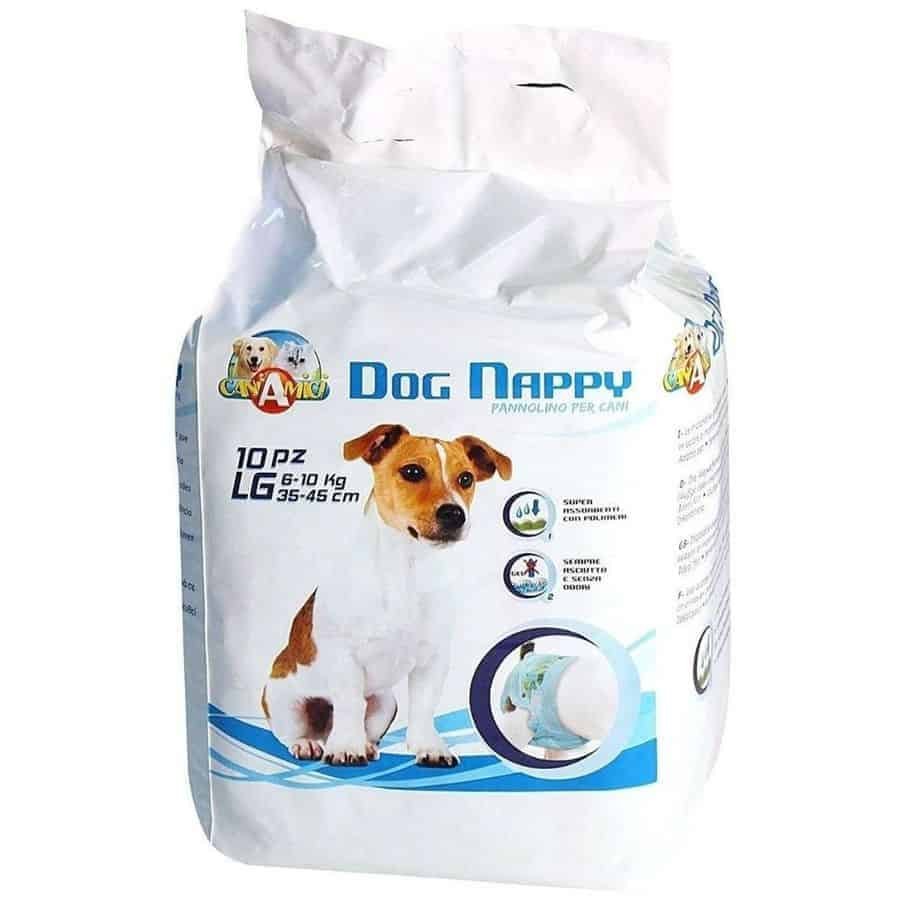 CROCI Dog Nappy Sauskelnės Šunims L/G 6-10kg