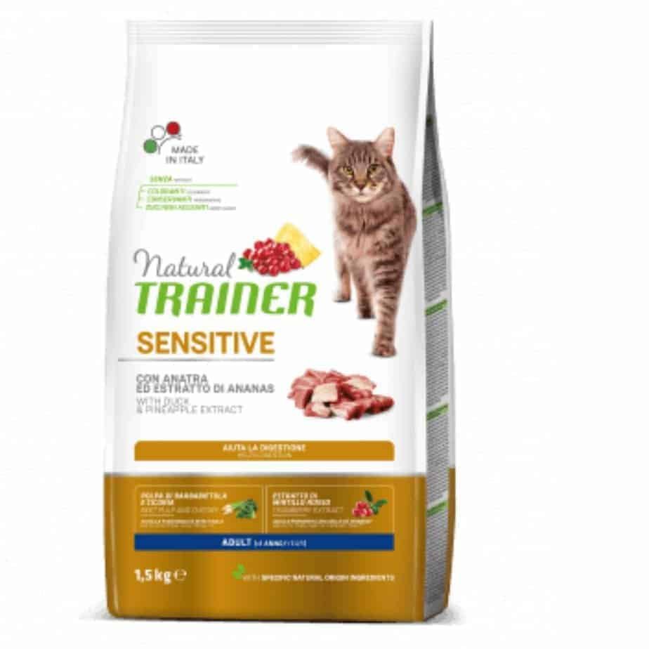 TRAINER NATURAL CAT SENSITIVE DUCK Su Antiena 1.5kg