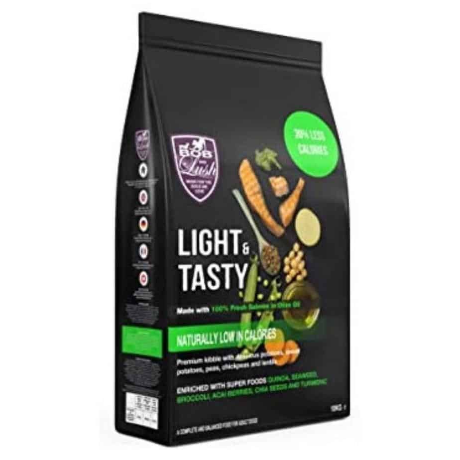 BOB AND LUSH LIGHT & TASTY FRESH SALMON DIETINIS MAISTAS ŠUNIMS 10kg