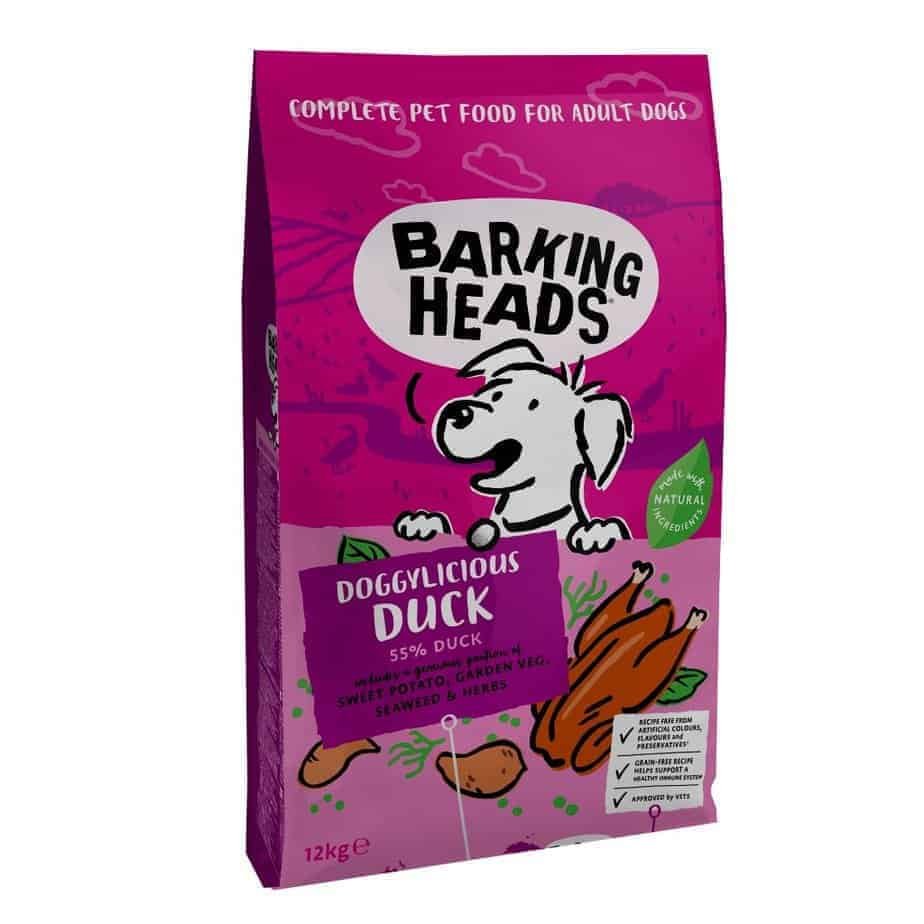 BARKING HEADS Doggylicious Duck Sausas maistas šunims