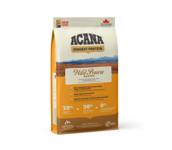 ACANA Wild Prairie sausas maistas šunims 11,4 kg