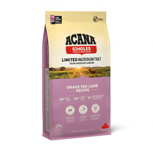 Acana Grass-Fed Lamb Dog sausas maistas šunims su ėriena 11,4 kg