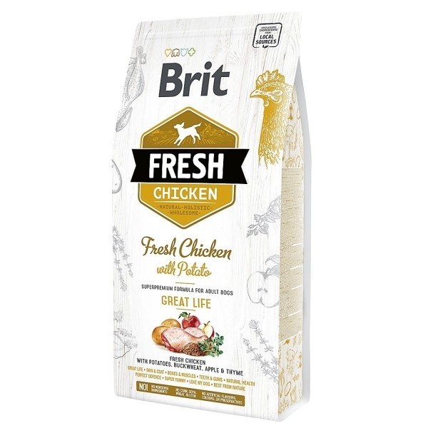 Brit Fresh Chicken with Potato Adult 12kg