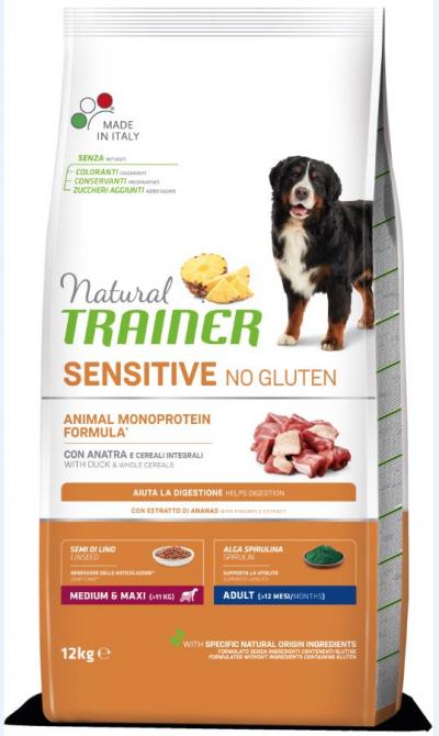 Trainer Sensitive Adult Medium/Maxi Duck 12kg