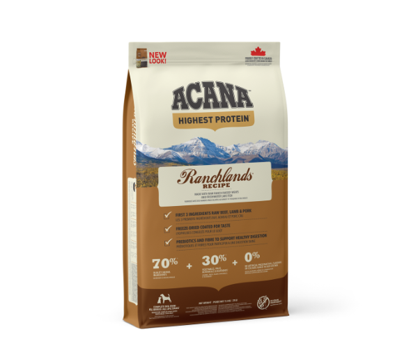 ACANA Ranchlands sausas maistas šunims 11,4 kg