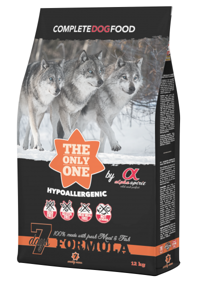 ALPHA SPIRIT 7 DAYS DRY COMPLETE DOG FOOD WEEK MENIU 12KG