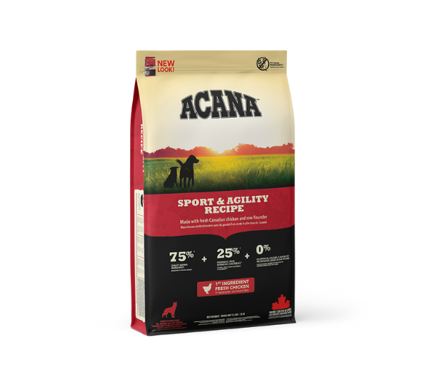 ACANA Sport&Agility sausas maistas šunims 11,4 kg