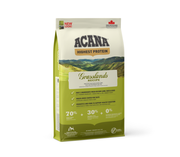 ACANA Grasslands dog sausas maistas šunims 11,4 kg