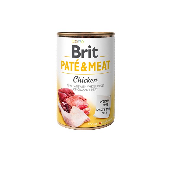 BRIT CARE Chicken Pate & Meat 400g