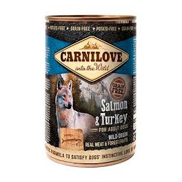 Carni Love Dog Wild Meat Salmon&Turkey 400g