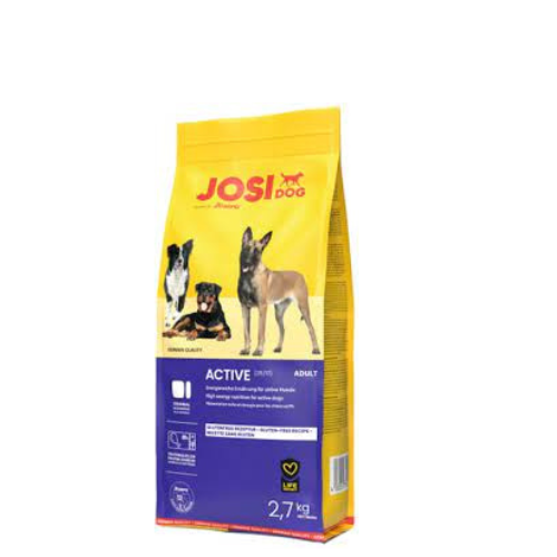 JosiDog Active Sausas maistas šunims - 2.7 kg