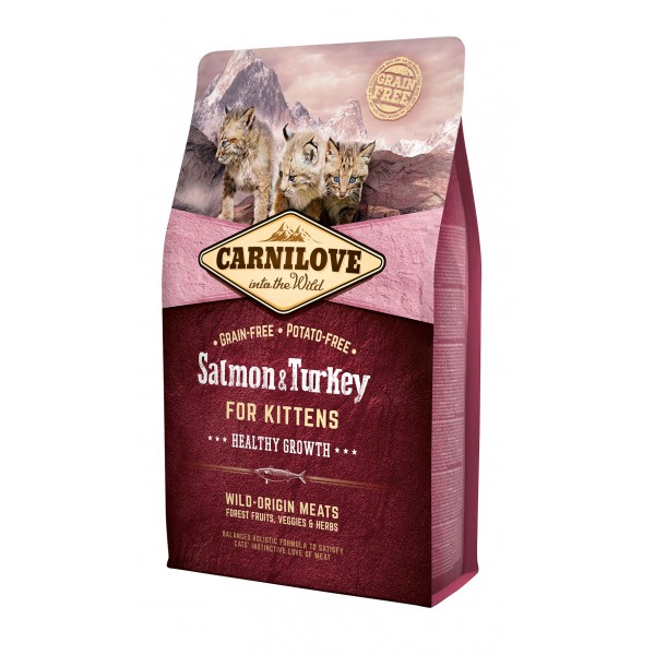 Carni Love Salmon&Turkey for Kittens 6 kg