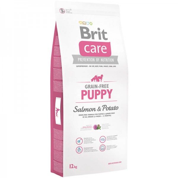 Brit Care Grain-free Puppy Salmon & Potato 12 kg