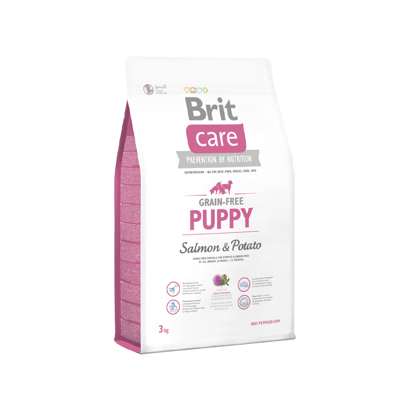 Brit Care Grain-free Puppy Salmon & Potato 3 kg