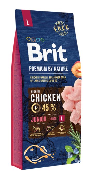 BRIT PREMIUM By Nature junior Large 15 kg