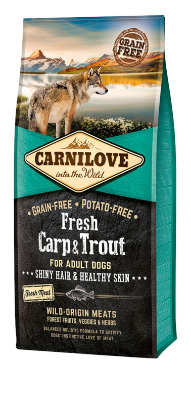 Carni Love Fresh Carp&Trout for Adult 12 kg