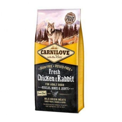 Carni Love Fresh Chicken&Rabbit for Adult 12 kg