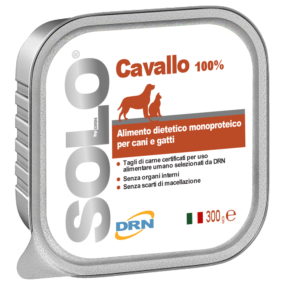 Solo "Cavallo" konservai su arkliena